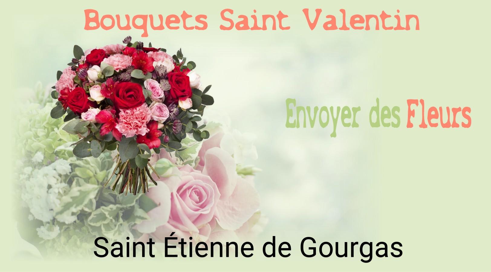 Roses de Saint-Valentin livrées à Saint-Étienne-de-Gourgas